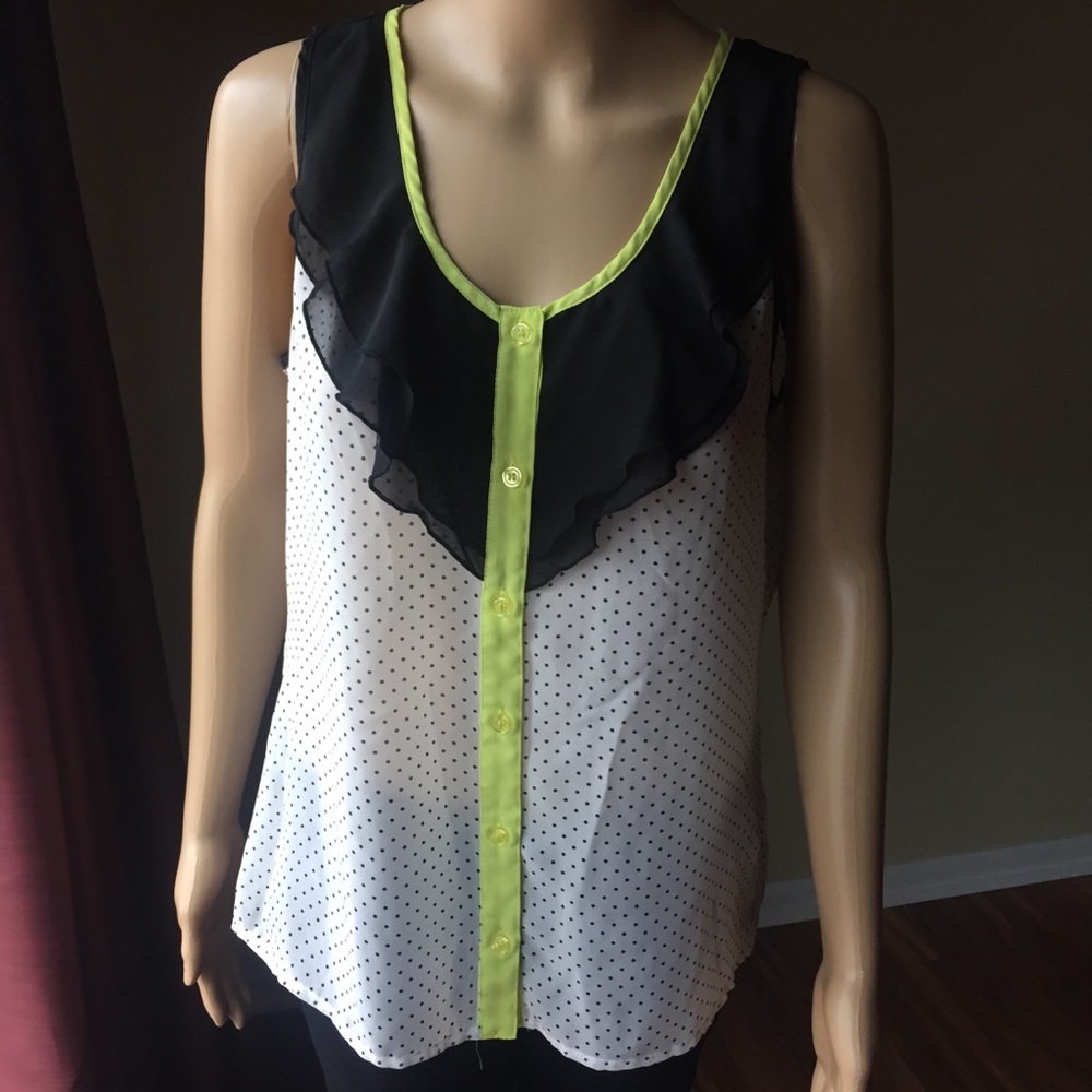Maurice’s polka dot blouse